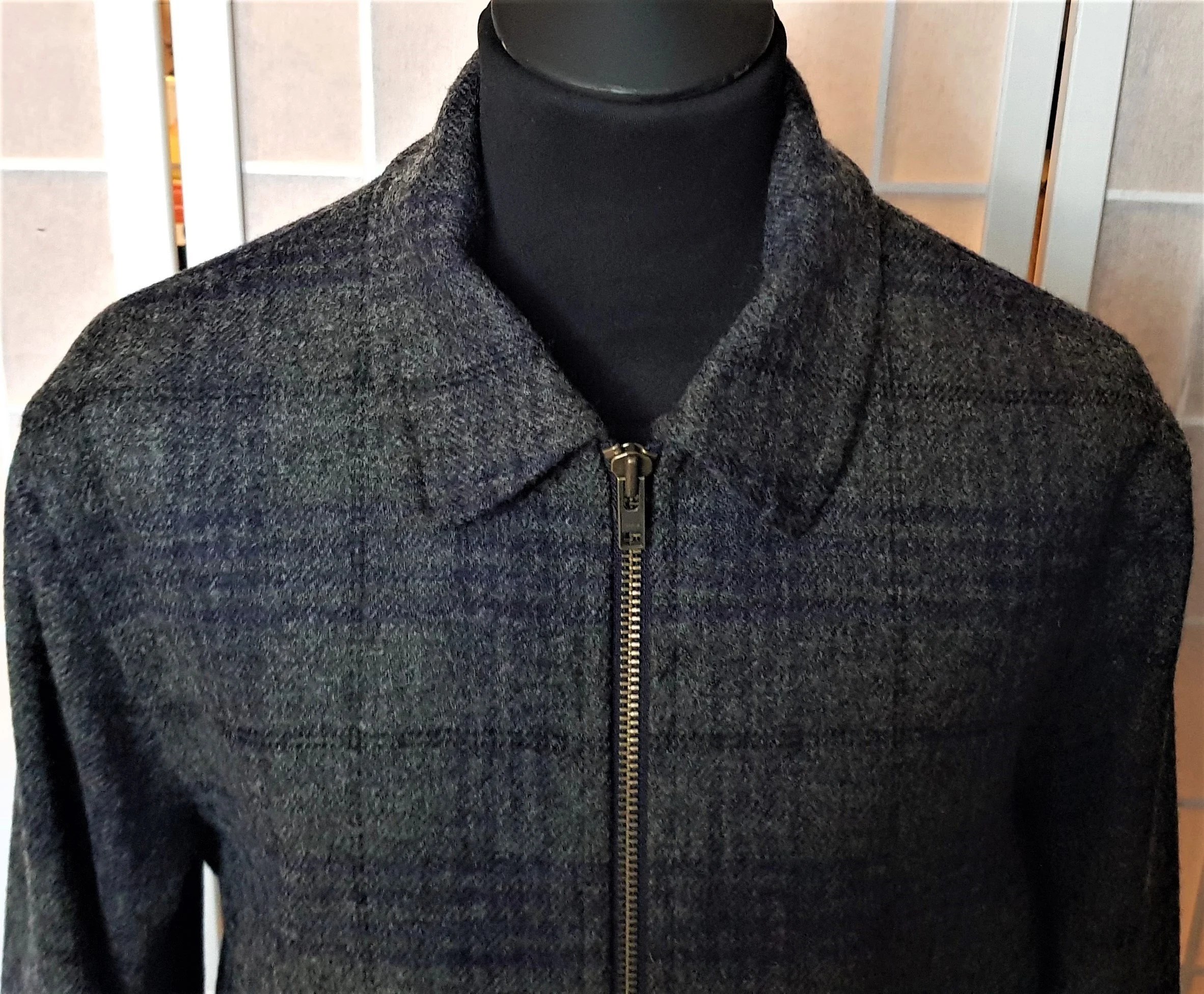 ジャケット・アウター FOXBROTHERS Wool Flano British Balmacaan ウールフランネル ボマージャケット Made in UK | Brooks